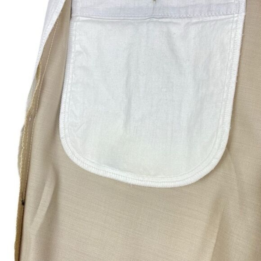 Pierre cardin Mens Vintage Beige Lined Pleated Dress Pant US 34 Short - Picture 10 of 16